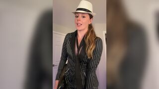 Nadia Foxx Teasing Her Tits While Giving JOI Video