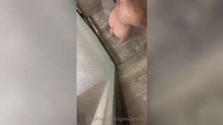 Spencer Nicks Teases her Colossal All-Natural Tits and Juicy Ass in Steamy Naked Shower OnlyFans Video