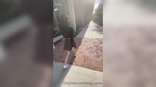 Queenofhell.xo Public Pickup Video Teasing Stranger’s Black Dick in Public