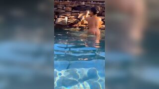 Jenni Neidhart Gets Wet And Wild In The Pool Teasing Her Juicy Booty And Playing With Her Perfect Tits In This Steamy Onlyfans Video