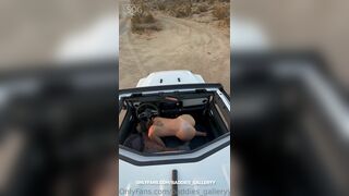 Ashley Aoky Teases Her Curves Outdoors Enjoying a Thick BBC for a Wild Ride in Her Exclusive Video