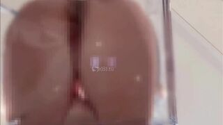 Sonming52 Aka Melody0725 Gets Wet And Wild In Transparent Chair Pussy Humping And Rubbing Video
