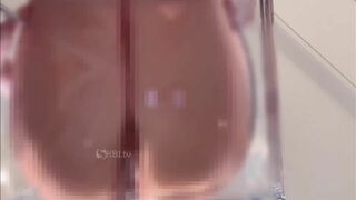 Sonming52 Aka Melody0725 Gets Wet And Wild In Transparent Chair Pussy Humping And Rubbing Video