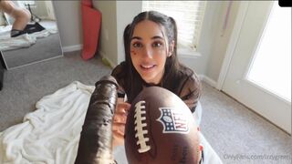 Izzy Green Teases with Her Favorite BBC Dildo in Intense Fuck Video
