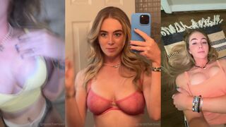 Gracecharisxo Teases Her Bare Tits in Naughty OnlyFans Selfie Video