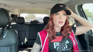 Zoeneli Pizza Slut Takes a Deep Dicking in Her Bald Beaver POV Style in Her Newest OnlyFans Video