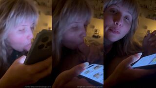 Lena Paul Deepthroats BF's Rock Hard Cock in Steamy OnlyFans Video
