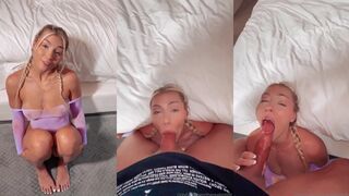Therealbrittfit Teases Her Masterful Deepthroat Skills in This Leaked Sex Video
