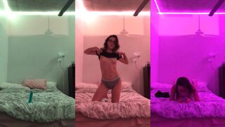 Trihunna Teases Her Bushy Snatch with a Monster Dildo in Leaked Amateur Fuck Flick