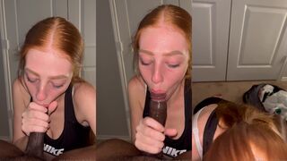 Feetbyjas Teases with BBC Dick Tip Sucking in Leaked OnlyFans Video