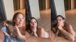 Blahgigi Teases Her Skills in a Sloppy BBC Blowjob & Handjob OnlyFans Video