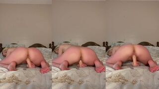 Cassidyxo Teases Her Dripping Pussy with a Big Dildo in Steamy OnlyFans Video