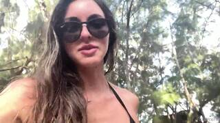 Bryce Adams Gets Down And Dirty In Steamy Jungle Fuck Fest Video
