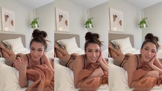 Alexox0 Teases Her Huge Ass Sprawled Across the Bed in Steamy OnlyFans Video
