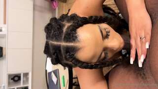Angelaincollege Takes a Big Black Cock for a Spin in Her Steamy OnlyFans Video