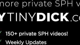 Turned on gigantic breasts beauty gives his tiny shaft a handjob and a blowjob