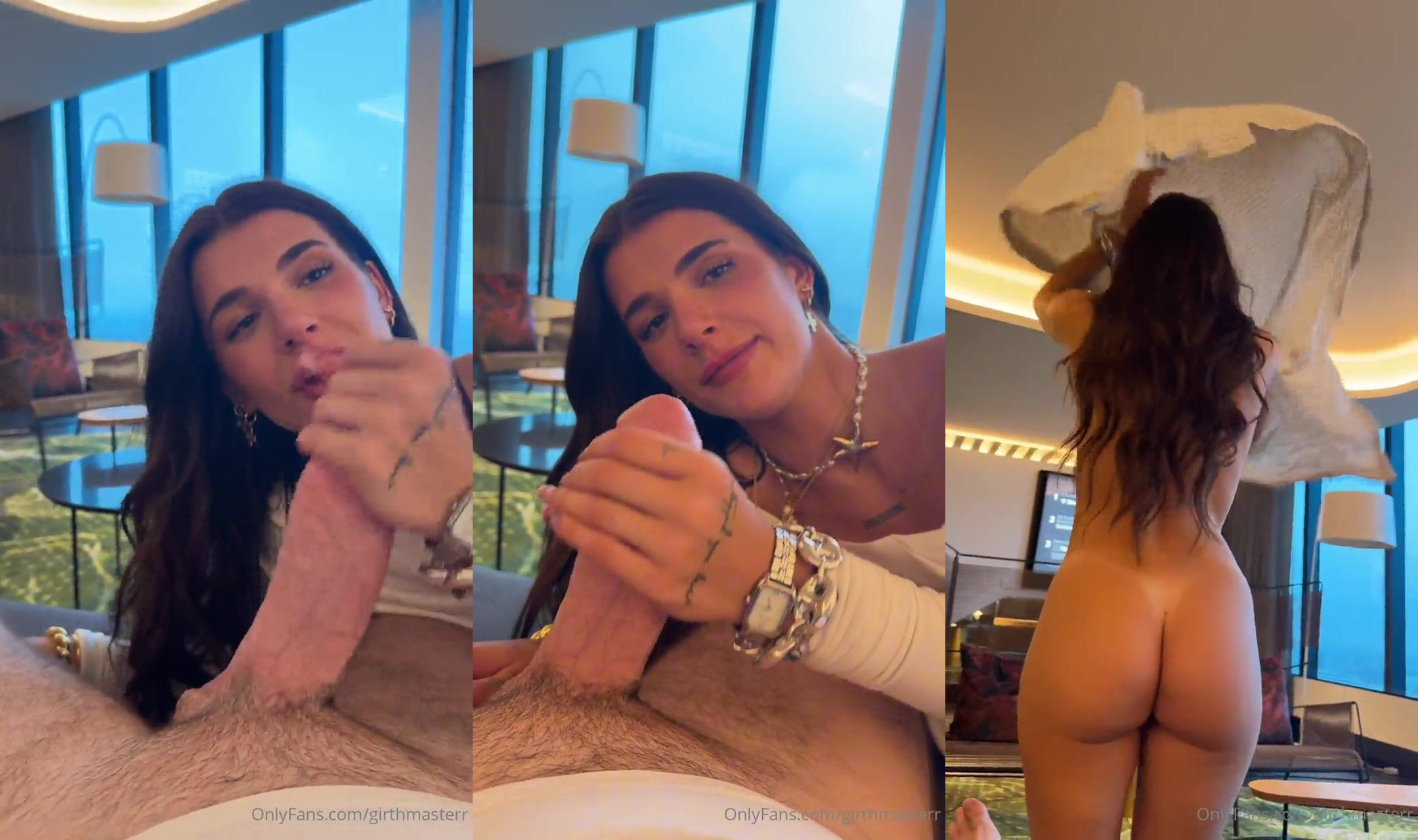 Babe Sucks Cock OF girthmasterr and Takes it Deep in PUSSY OnlyFans Video