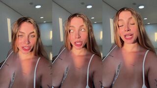 Stef Gordinha OnlyFans Video Leak: Sexy Boob Shots and Naughty Tongue Tease