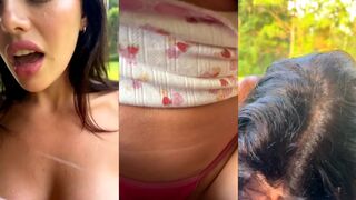 Emily Black Teases on Her Backyard Deck in Leaked OnlyFans Sex Tape Video