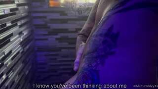 Autumnivy Shower JOI Video With Booty Closeups And Teasing In Wet Naked Curves