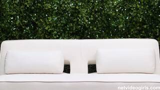 Curvy Goddess Strips and Teases in Casting Couch HD Video