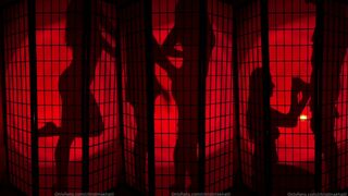 Christina Khalil Teases Cock Behind Frosted Glass in Sizzling Blowjob Fuck Fest Video