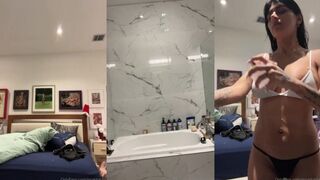 Mia Khalifa Drips Wet in Post-Shower Lingerie Tease OnlyFans Video