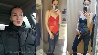 Ekaterina Lisina Plays Naughty in Lace Lingerie and Skin-Tight Jeans for Her Newest OnlyFans Video