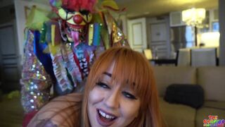 GibbyTheClown Gets Wet and Wild in Clown-Themed Fuck Fest Video