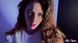 Ellie Skyes Fitness Babe Masturbating and POV Cocksucking Action in Amateur Solo Porn Video