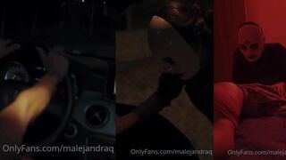 MariaAlejandraQ Halloween Special Video with a Haunting Blowjob in the Dark