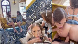 Sky Bri and Riley Reid's Wild Threesome Video from OnlyFans is Packed with Pussy Licking and Sloppy Blowjob Action
