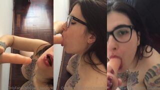 Daniela Basadre Pushes Limits in New Dildo Gagging Porn Video
