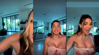 Lyna Perez in See-Through Lingerie Tease for Leaked Livestream Fuck Video