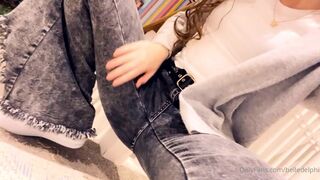 Belle Delphine Shows Off Her Perfect Tits in Topless Selfies and Must-See Leaked OnlyFans Video