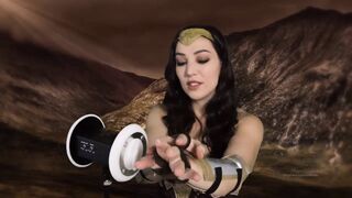 Orenda OnlyFans Plays Wonder Woman in ASMR Porn Video Tease