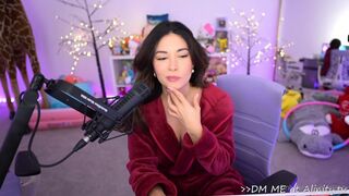 Alinity Puts on a Wicked Black Lingerie Striptease in Her Hottest XXX Video Yet