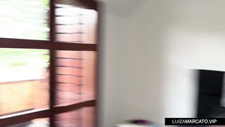 Luiza Marcato & Gih Ribeiro Get Naughty Sharing Maximo Garcia's Throbbing Dick In Sweaty Threesome Fuck Fest Video