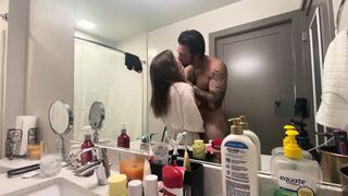 Lavynder Rain Gets Dirty in Steamy Bathroom Fuck Tape Finally Unveiled