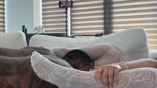 Maria Gjieli Plays with BBC in Naughty Leaked Sex Tape Video
