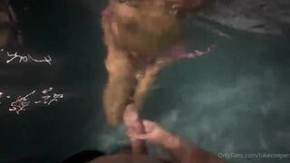 Csblondebombshell Teases Her Dripping Wet Pussy Getting Fucked By Luke Cooper In Secret Video