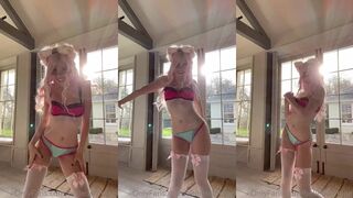 Belle Delphine Plays Naughty in Leaked TikTok Dirty Dancing Video