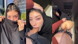 Ruth Lee Goes Wild in Leaked Public Hijabi Sex Video Teasing like Crazy
