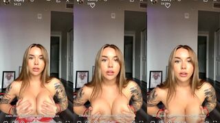 Caserenn Leak stars in this exposed fuckface tease video