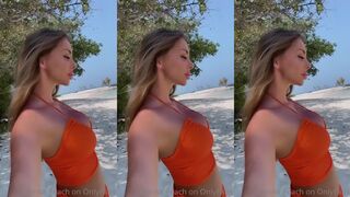 Ivanka Peach Nude Leak Video Sweaty Brunette Tease XXX