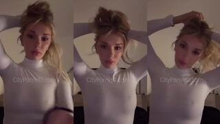 Breckie Hill Teases Her Perky Pokies in Leaked Onlyfans Video