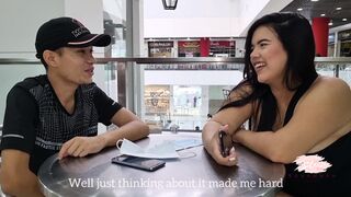 I bang a stranger in a mall bathroom sex video