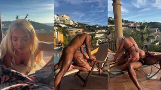 Tasha Paige Teases BBC In Steamy Poolside Fuck Video