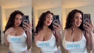 Playgirlcris Teases Her Giant All Natural Juggs in Steamy Video