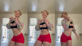 Bree Louise Teases Her Giant All Natural Juggs in Hardcore Fuck Video